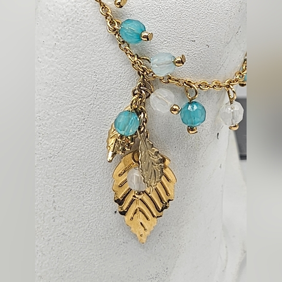 VTG AVON Mix Variety Collection Gold Tone Lot Necklace Bracelet Ring SIGNED Gems - Picture 6 of 16